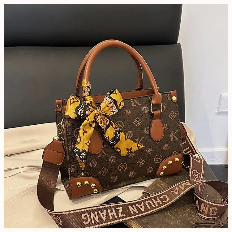 Trendy Designer Square Satchels For Women Textured Original Retro Diaper Bag Crossbody Shoulder Bag Effortlessly Stylish luxecrown.co.uk