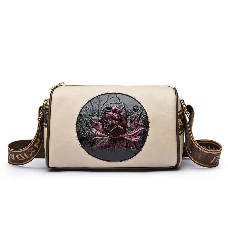 Luxury Handbag Fashion Print Large Capacity Soft Leather Women Shoulder Crossbody Bag Leisure Designer Ladies Purses and Handbag luxecrown.co.uk