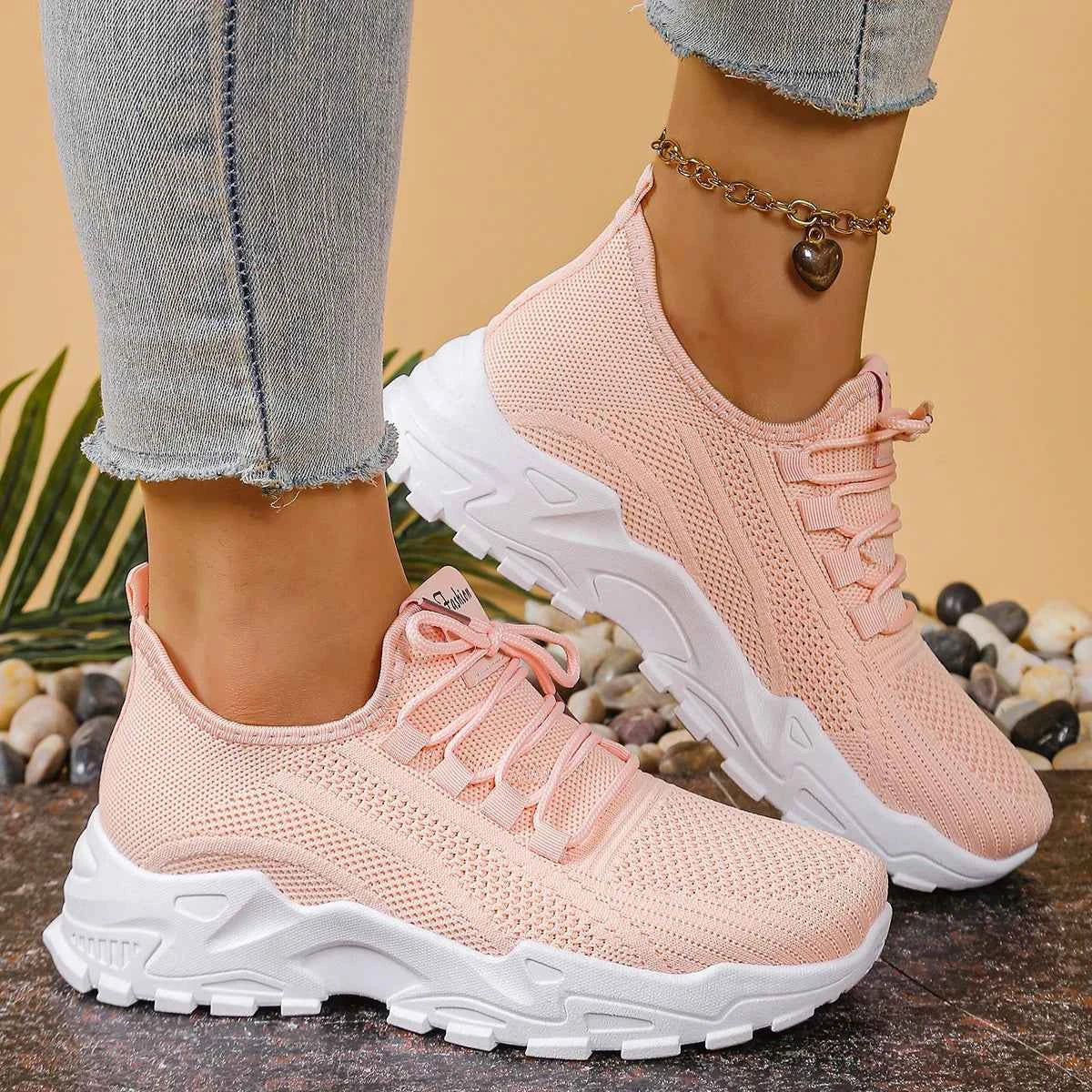 Women's sports shoes 2025: Breathable single mesh Dad shoes, Women's casual and Versatile sports shoes with free shipping