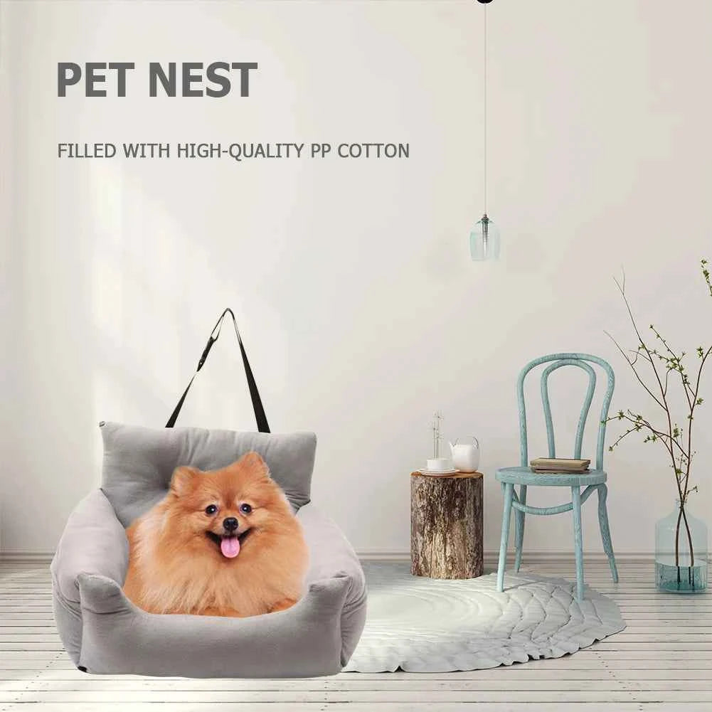 Anti Slip Dog Car Seat Small Dogs Carrier Bag with Safety Leash Dog Backpack Best Gifts for Small Dogs for Outdoor Travel
