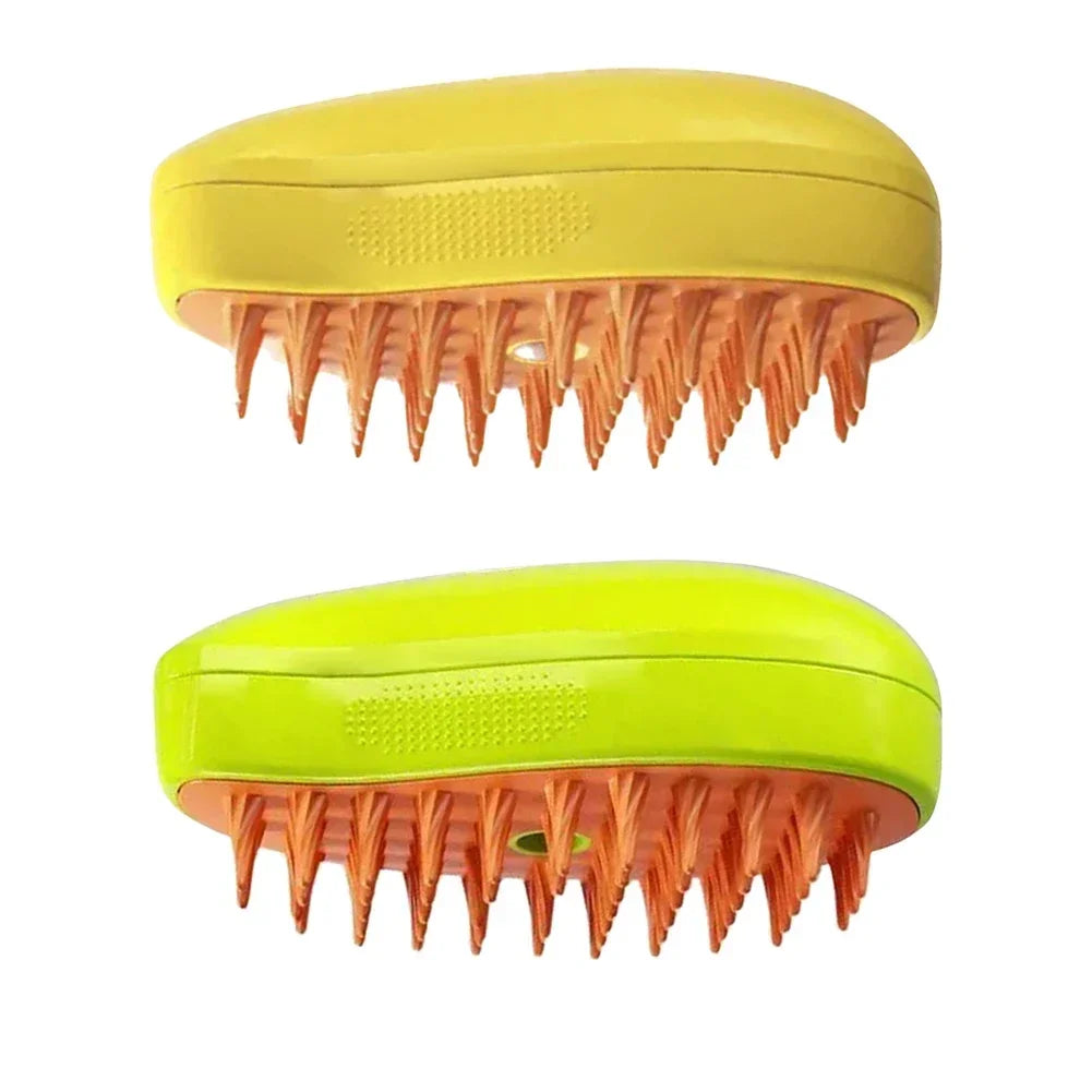 1~2pcs Steamy Pet Grooming Brush, 3-in-1 Spray Massage Dog Cat Comb, Loose Hair & Tangled Fur Removal luxecrown.co.uk