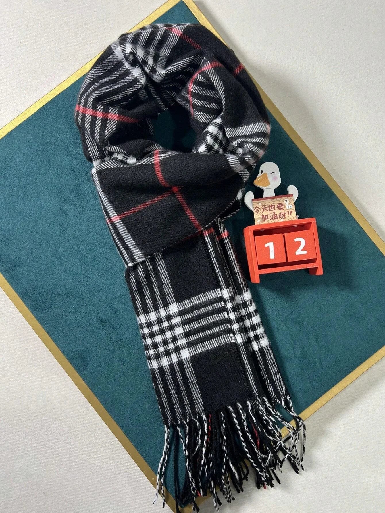 Luxury Brand Cashmere Warm Scarf for Women Design Winter Men Shawl Wrap Pashmina 2025Plaid Female Bufanda Echarpe Foulard