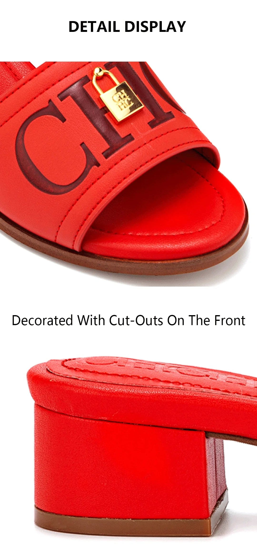 CH 2026 Elegant Women's Sandals Leather Dressy Party Evening Luxury Metal Buckle Non Slip Comfort Women Shoes Gift Box luxecrown.co.uk