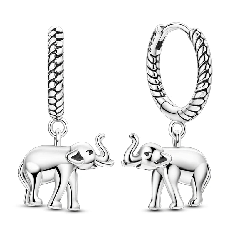 2025 Original 925 Sterling Silver Hoop Earring Zirconia Irregularity Stud Earring For Women Engagement Birthday Jewelry Gift Streetsharks