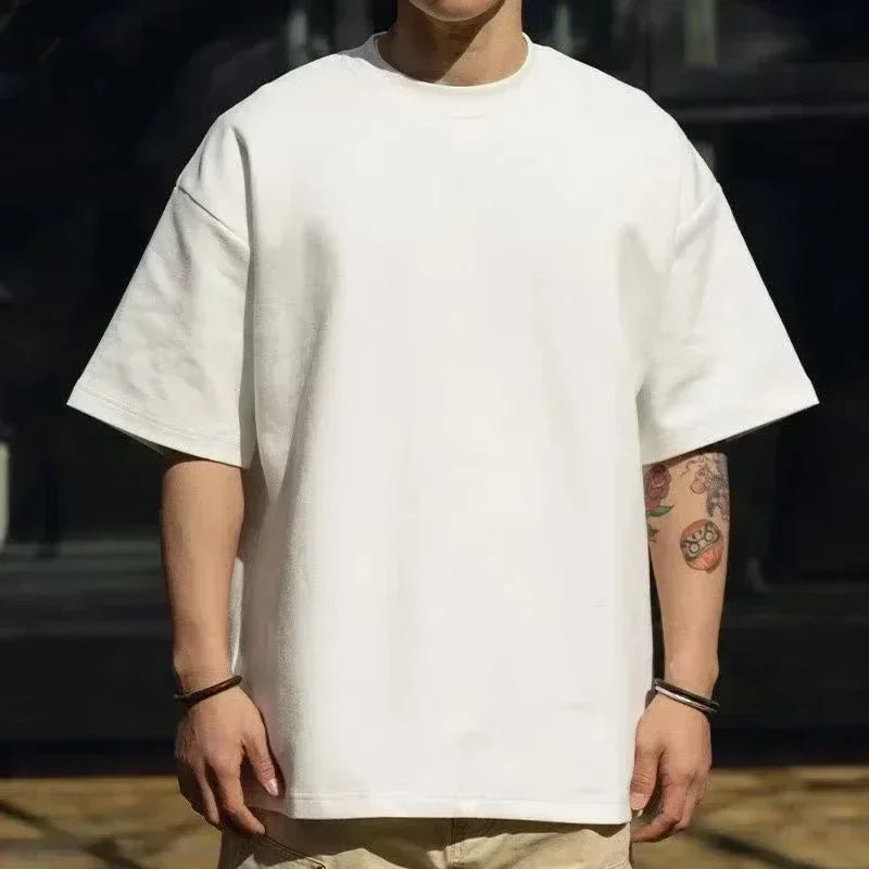 Men's/Women's Hip-Hop Style Printed Round-neck Cotton Loose-Tee Shirt - 2026 Trendy Uptown Gothic Style Top luxecrown.co.uk