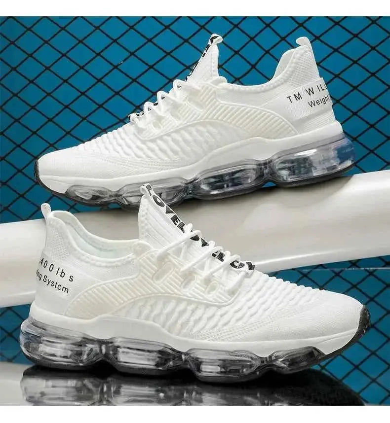 Shock Absorption Running Shoes Breathable Mesh Upgraded Version Summer New Style for Teenagers Sports Sneakers Comfortable Slip-