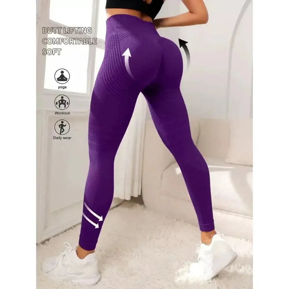 Slimove Cellulite 3D Leggings, High Waisted Butt Lifting Tummy Training Control, Anti Cellulite Legging for Gym Workout luxecrown.co.uk