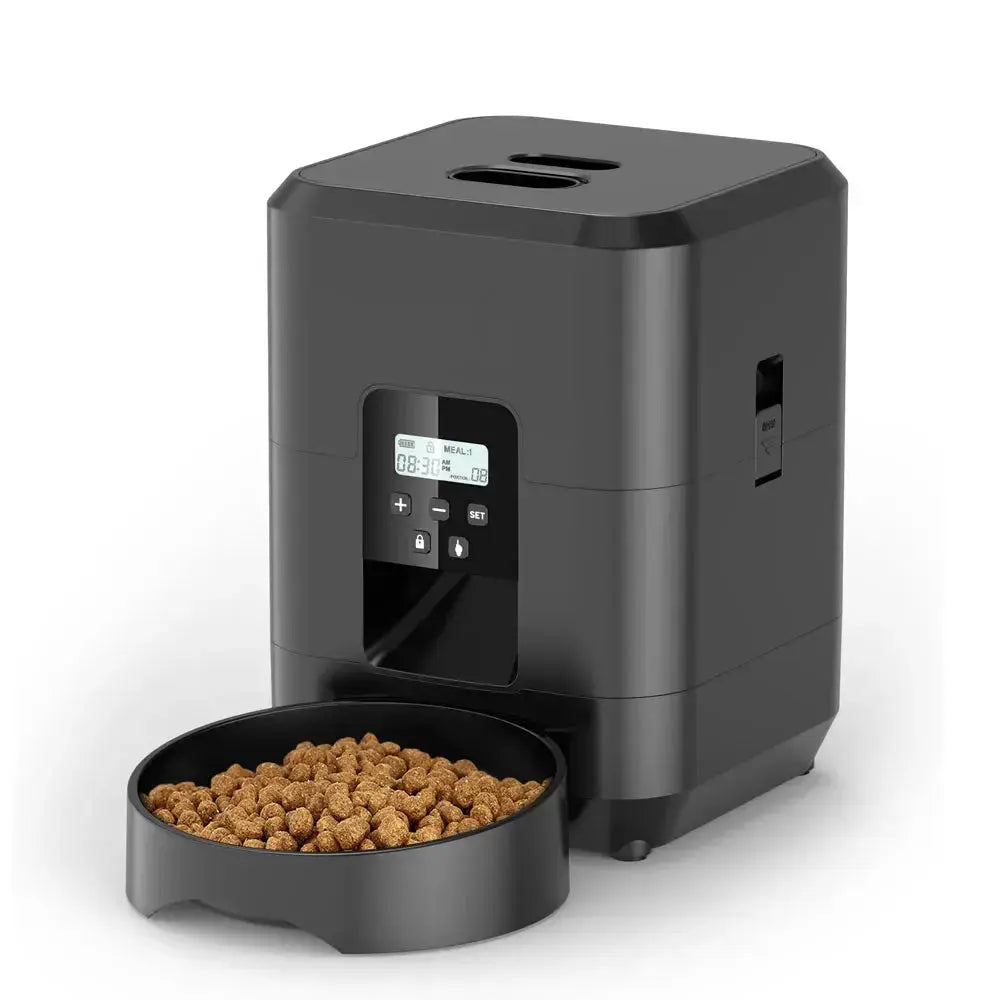Smart Pet Feeder Automatic Cat Feeder Dog Slow Food Machine With Timed Quantitative Automatic Cat Food Dispenser Cat Dog Bowl luxecrown.co.uk