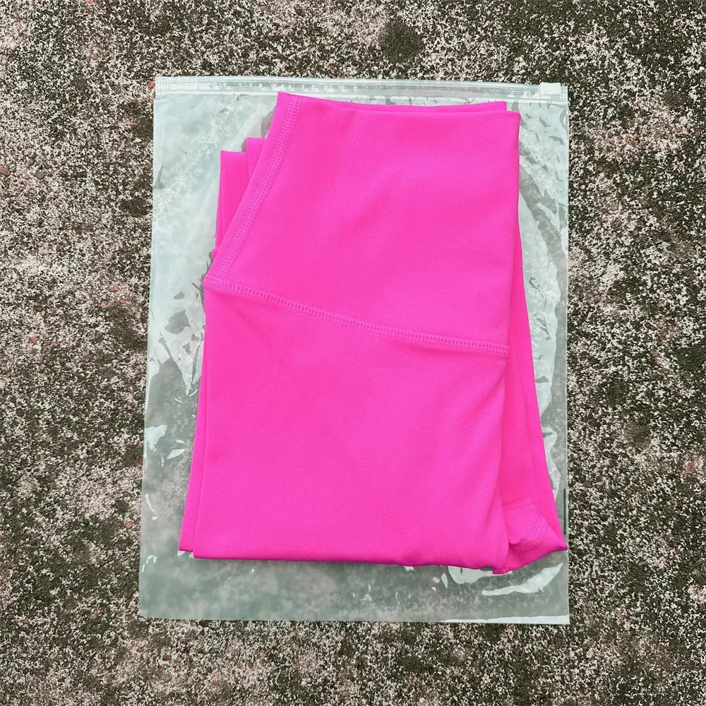 Solid Color Back Waist Pocket High Waist Yoga Legging Women Sport Cropped Pants Butter Athletic Gym Comprehensive Training Jog luxecrown.co.uk