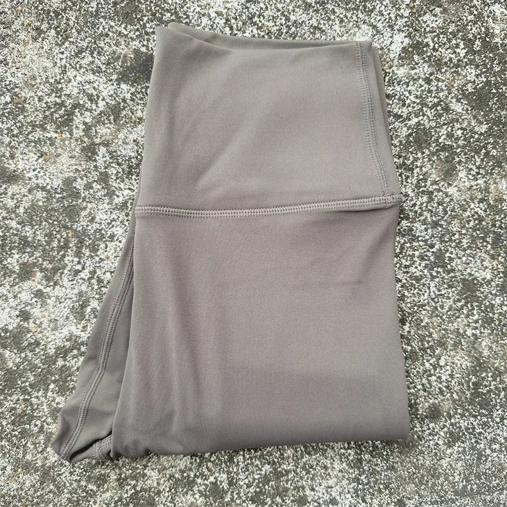 Solid Color Back Waist Pocket High Waist Yoga Legging Women Sport Cropped Pants Butter Athletic Gym Comprehensive Training Jog luxecrown.co.uk