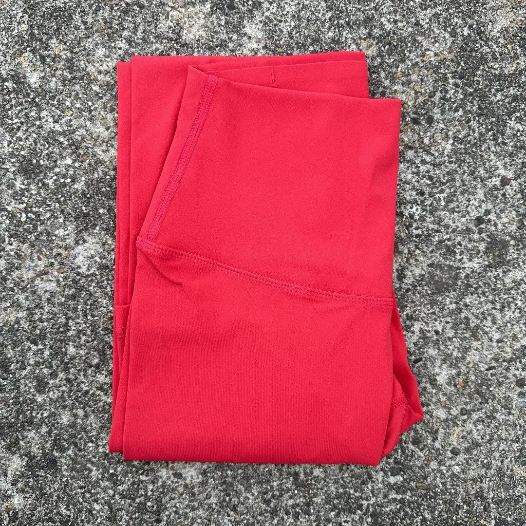 Solid Color Back Waist Pocket High Waist Yoga Legging Women Sport Cropped Pants Butter Athletic Gym Comprehensive Training Jog luxecrown.co.uk
