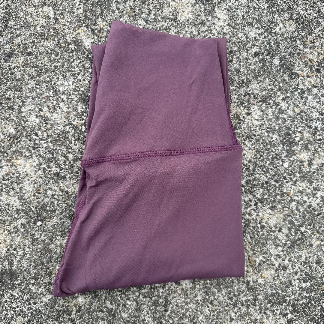Solid Color Back Waist Pocket High Waist Yoga Legging Women Sport Cropped Pants Butter Athletic Gym Comprehensive Training Jog luxecrown.co.uk