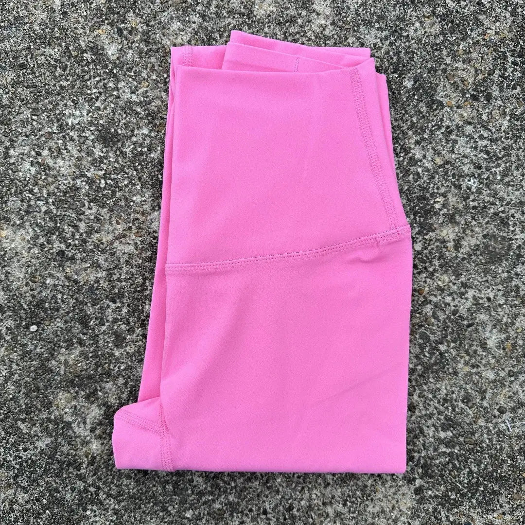 Solid Color Back Waist Pocket High Waist Yoga Legging Women Sport Cropped Pants Butter Athletic Gym Comprehensive Training Jog luxecrown.co.uk