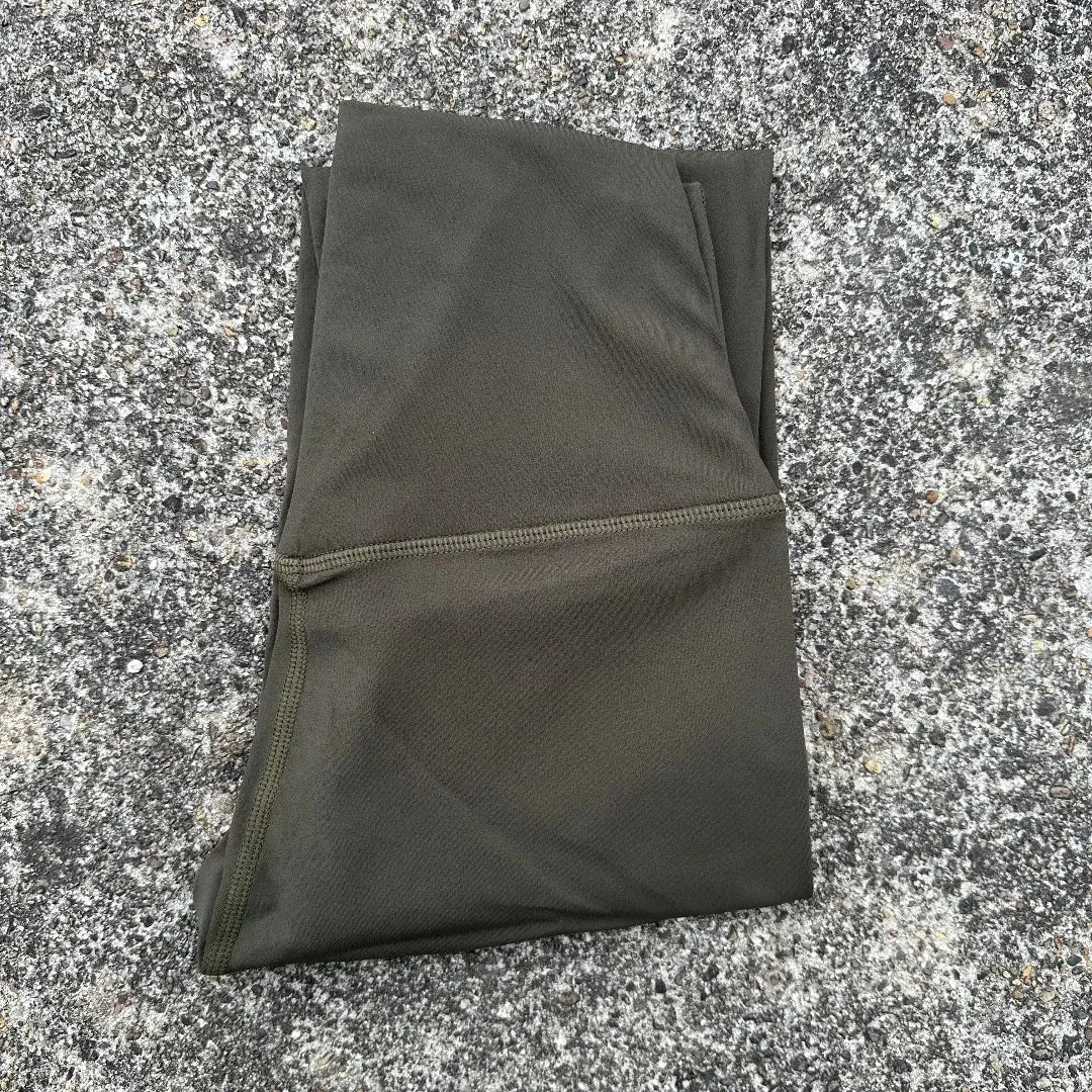 Solid Color Back Waist Pocket High Waist Yoga Legging Women Sport Cropped Pants Butter Athletic Gym Comprehensive Training Jog luxecrown.co.uk
