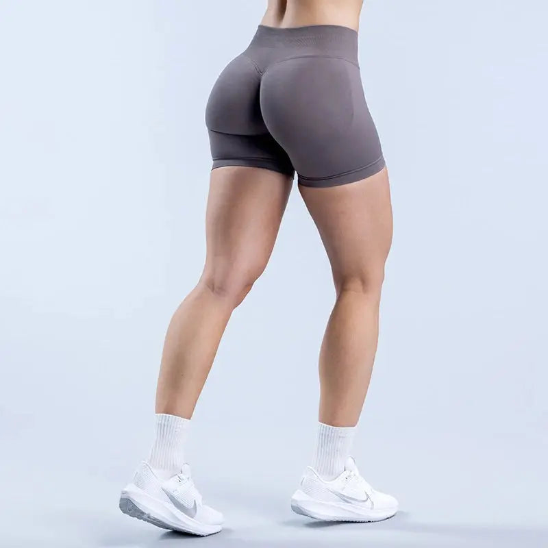 Sports Shorts Women Seamless Yoga Shorts Scrunch Bum Gym Shorts Workout Low Waist Short Leggings Booty Stretch Running Shorts luxecrown.co.uk