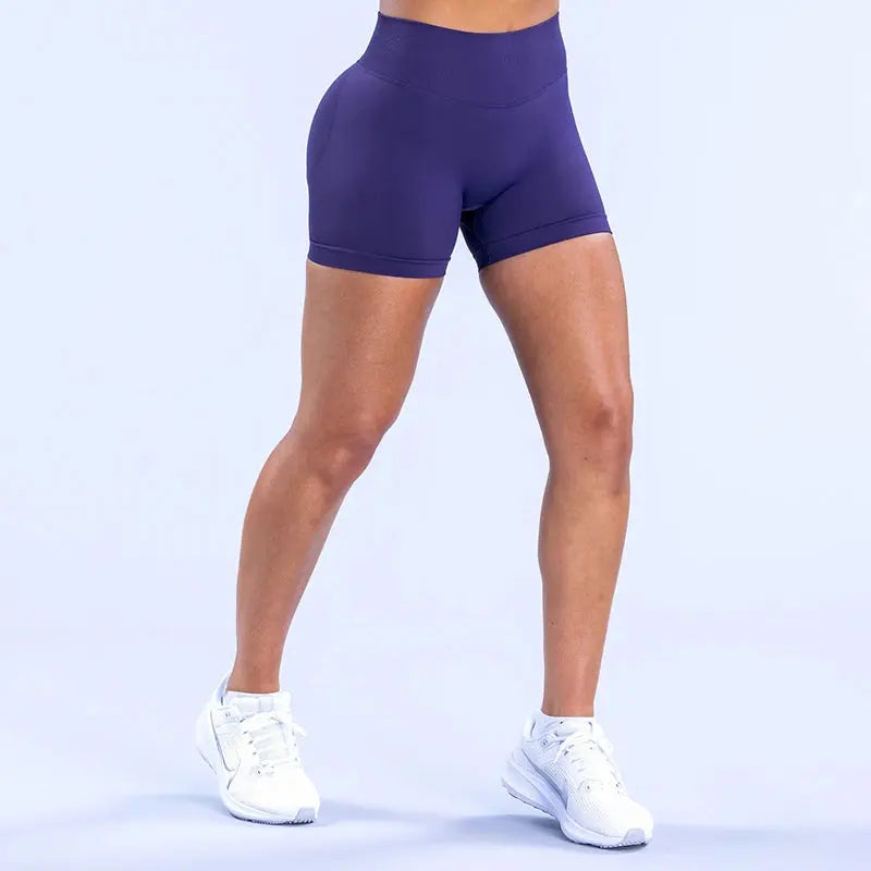 Sports Shorts Women Seamless Yoga Shorts Scrunch Bum Gym Shorts Workout Low Waist Short Leggings Booty Stretch Running Shorts luxecrown.co.uk