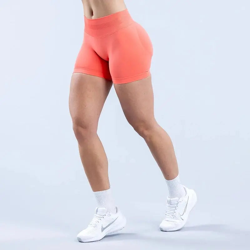 Sports Shorts Women Seamless Yoga Shorts Scrunch Bum Gym Shorts Workout Low Waist Short Leggings Booty Stretch Running Shorts luxecrown.co.uk