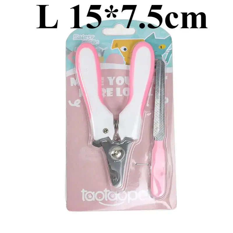 Stainless Steel Grooming Scissors Nail Clippers Multifunctional Teddy Cat Pet Nail Clippers with Sickle Large Dog Nail Clippers luxecrown.co.uk