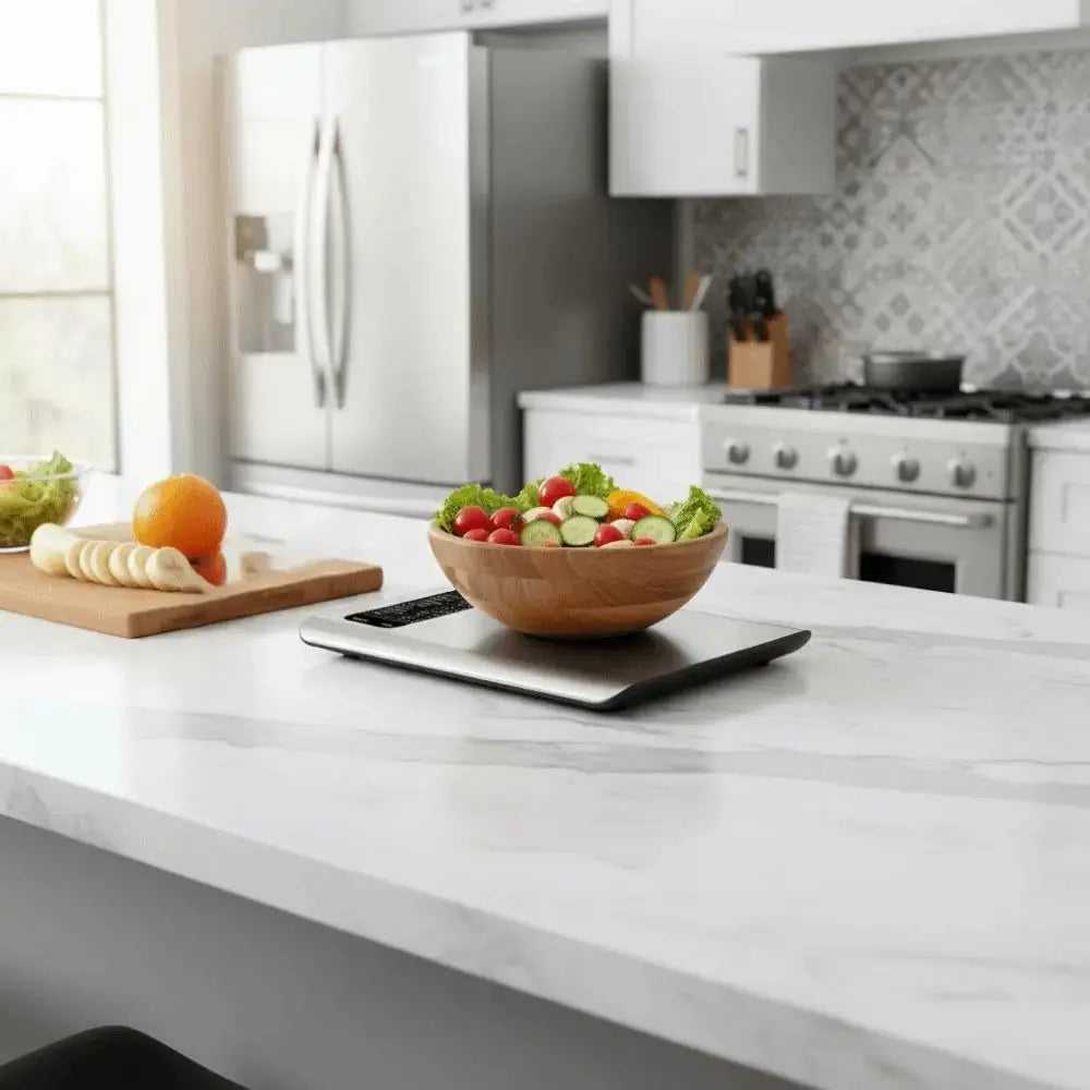 Stainless Steel Smart Nutrition Food Scale Free App with 19 Nutrients Tracking Smart Digital Kitchen Scale luxecrown.co.uk
