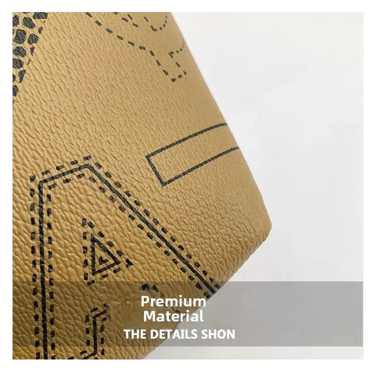 Stylish Commuter Handbag Retro Casual Tote Bag Women's Trend Spring New Large Capacity Street Style PU Material Zipper Opening luxecrown.co.uk