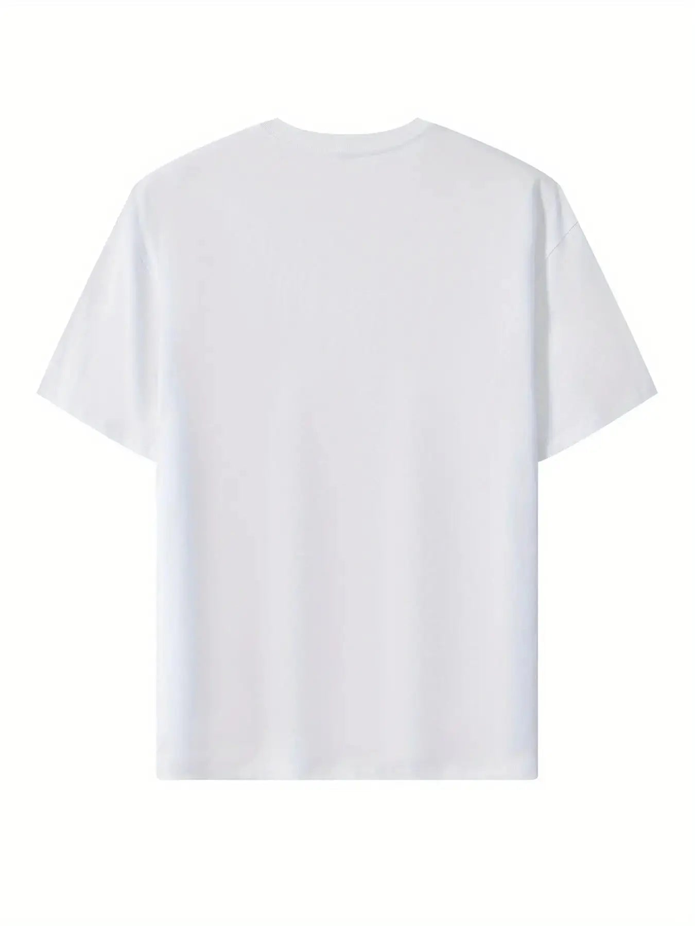 Summer Men's T-shirts Cotton 100% High quality Tees Letter Graphic Style Gothic Essential Basic Loose Oversized T shirt for Men luxecrown.co.uk
