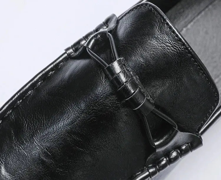 Summer men's loafers soft soled men's leather shoes comfortable driving shoes luxecrown.co.uk