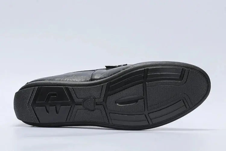 Summer men's loafers soft soled men's leather shoes comfortable driving shoes luxecrown.co.uk