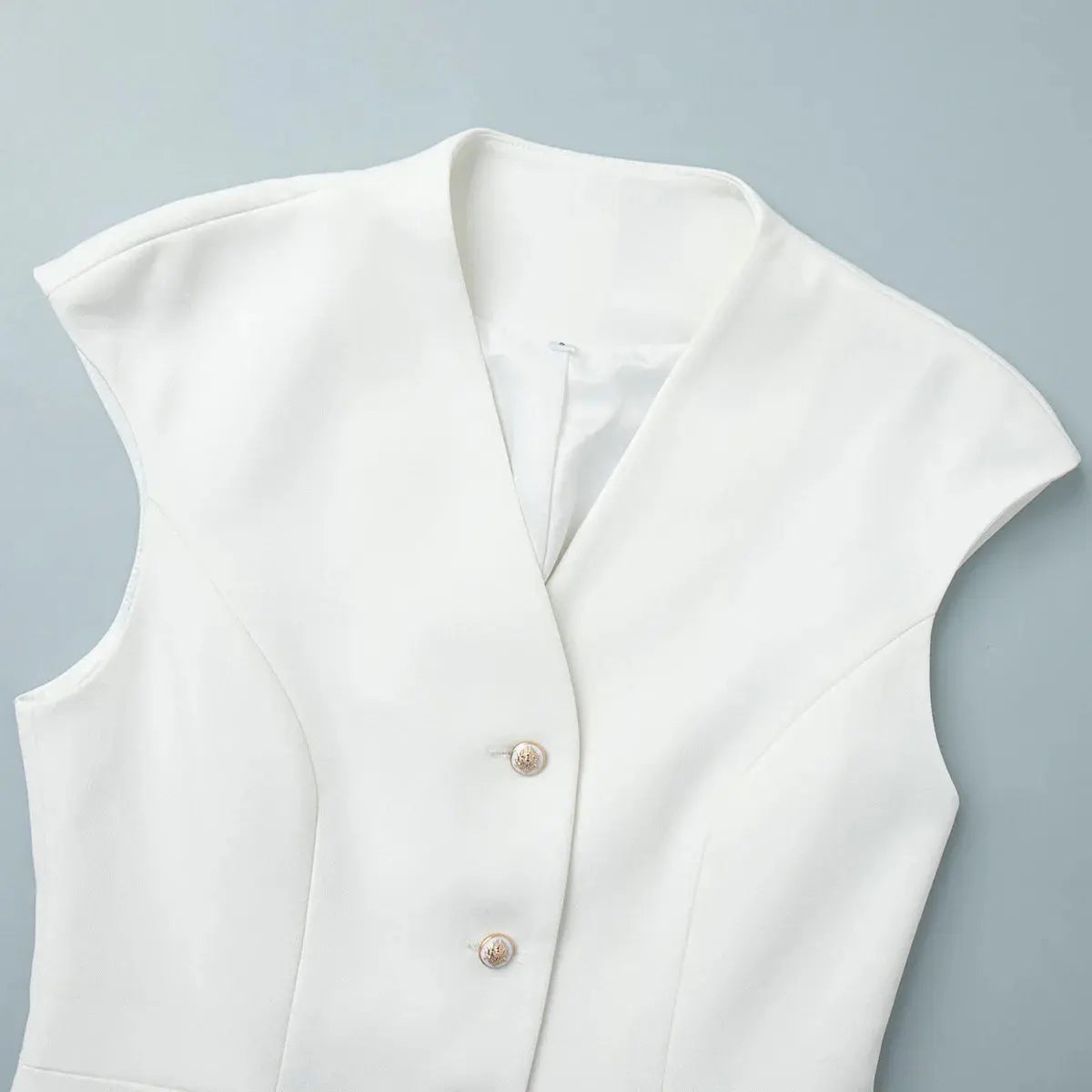 TARUXY Sleeveless Vest Skirt Set Female 2026 Spring Summer New V-Neck Slim Vest Short Skirt Women's Suits Commuting Fashion Suit luxecrown.co.uk