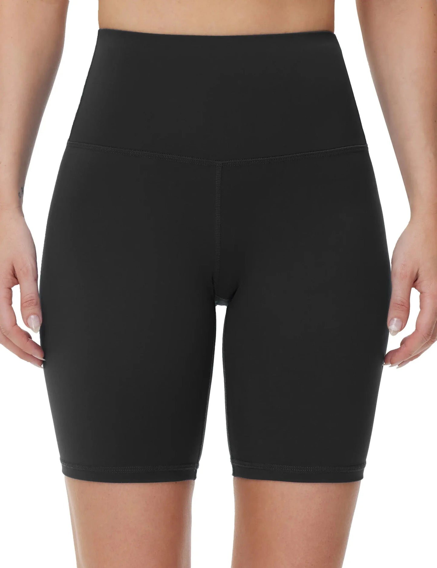 THE GYM PEOPLE High Waist Tummy Control Compression Shorts for Women Yoga Workout Athletic Running Fitness Shorts luxecrown.co.uk