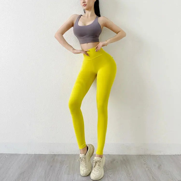 TRY TO BN Yoga Pants Women Gym Scrunch Leggings With Pocket Fitness High Waist Leggings Push Up Running Sports Workout Clothing luxecrown.co.uk