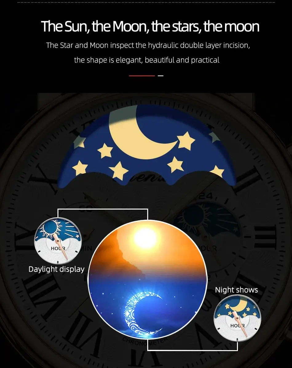 Top Luxury Watch Men Leather Fashion Watches Casual Quartz Wristwatches Male Clock Luminous Waterproof Watch For Men Gifts luxecrown.co.uk