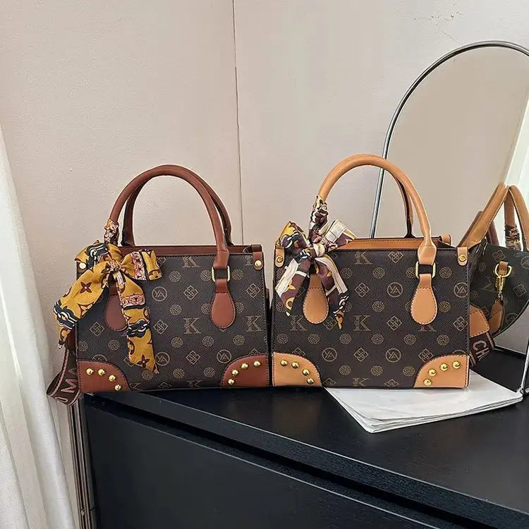 Trendy Designer Square Satchels For Women Textured Original Retro Diaper Bag Crossbody Shoulder Bag Effortlessly Stylish luxecrown.co.uk