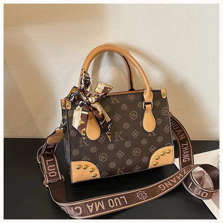 Trendy Designer Square Satchels For Women Textured Original Retro Diaper Bag Crossbody Shoulder Bag Effortlessly Stylish luxecrown.co.uk