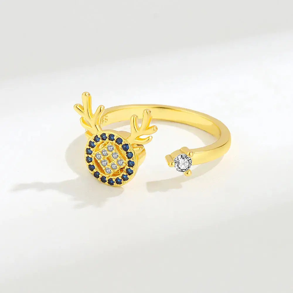 VENTFILLE 925 Sterling Silver Sunflower Diamond Zircon Rotatable Ring For Women Gift Relieve Stress Ring Jewelry Wholesale Streetsharks