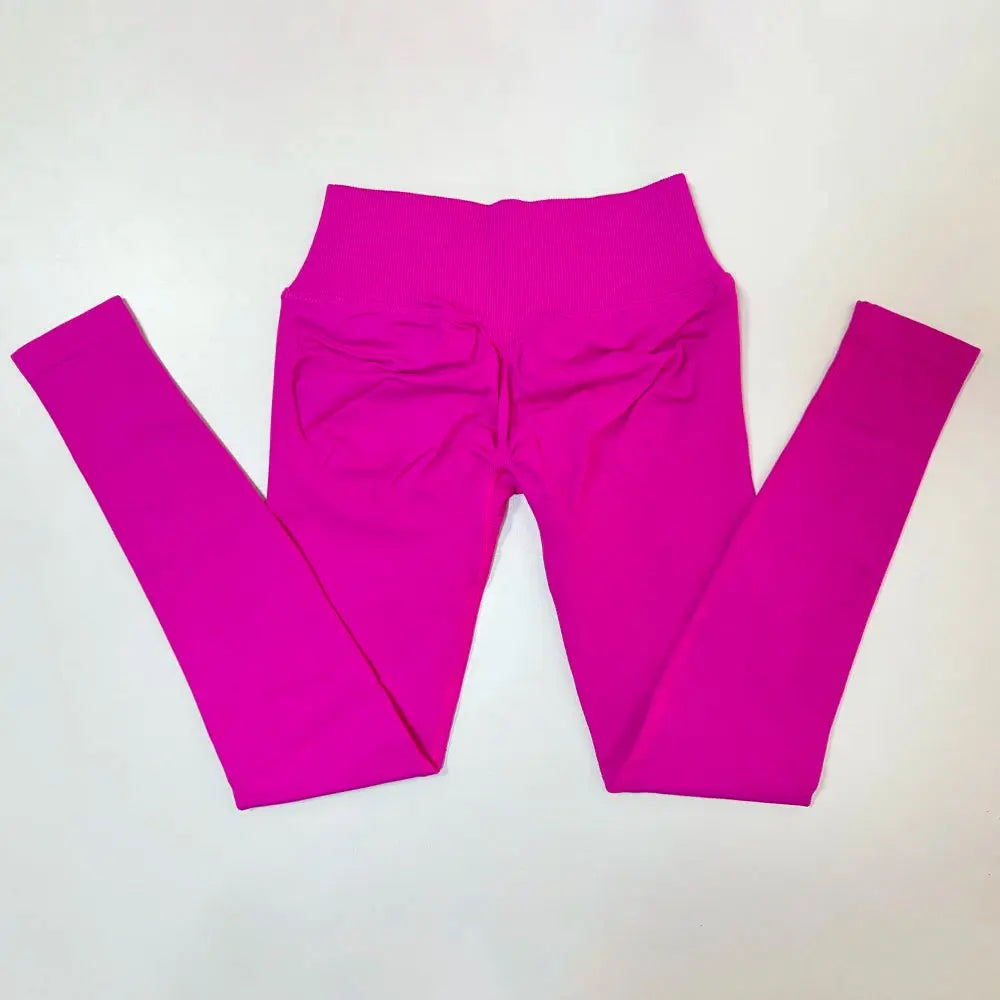 Vision Leggings Women Cross Waist Seamless Yoga Pants Hip Lifting Sport Leggings Fitness Scrunch Butt Gym Pants Workout Leggings luxecrown.co.uk