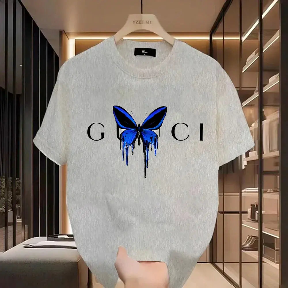 Women Brand T-shirt Classic Short Sleeves Tops&Tees Summer Breathable Harajuku Fashion Luxury Blouse Youthful Clothes for Woman Streetsharks