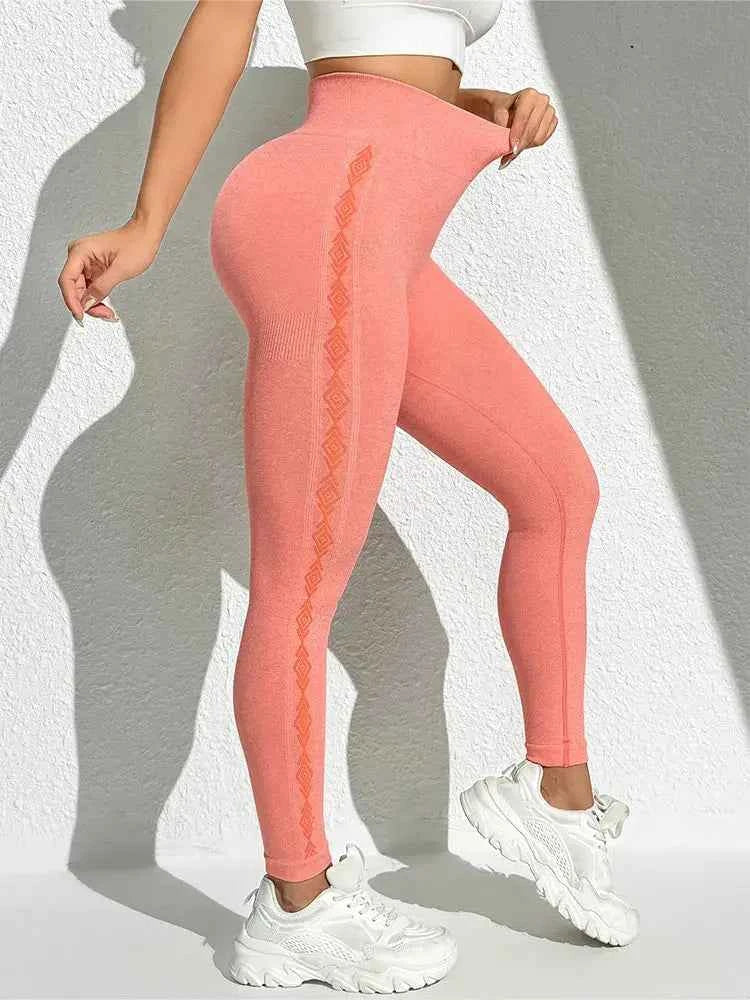 Women Fitness Leggings High Waist Seamless Leggings Sportswear Breathable Feamle Workout Legging