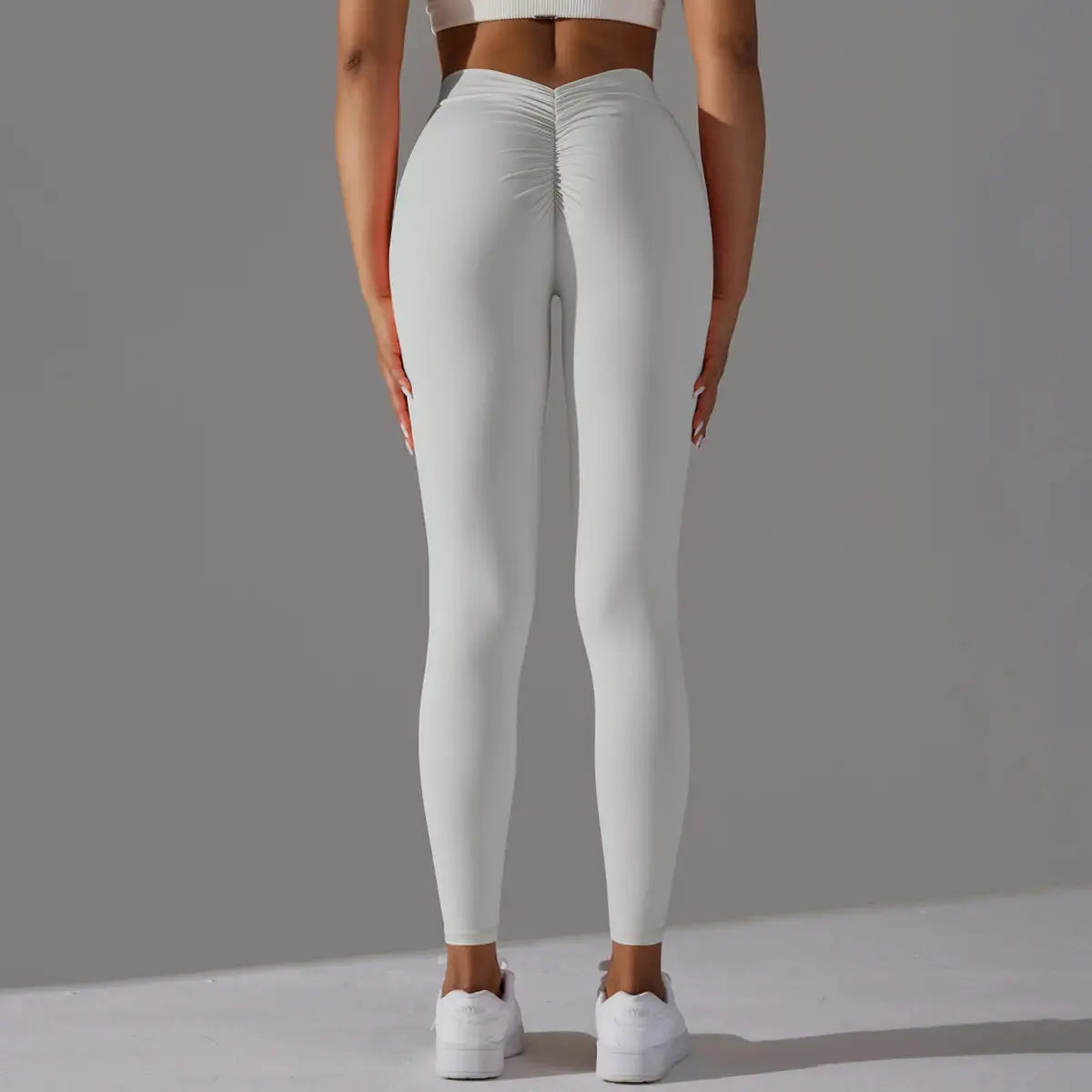 Women Fitness Leggings Workout Gym Running Scrunch Leggings Sexy Back V High Waist Trousers Jogging Active Wear Tight Pants luxecrown.co.uk