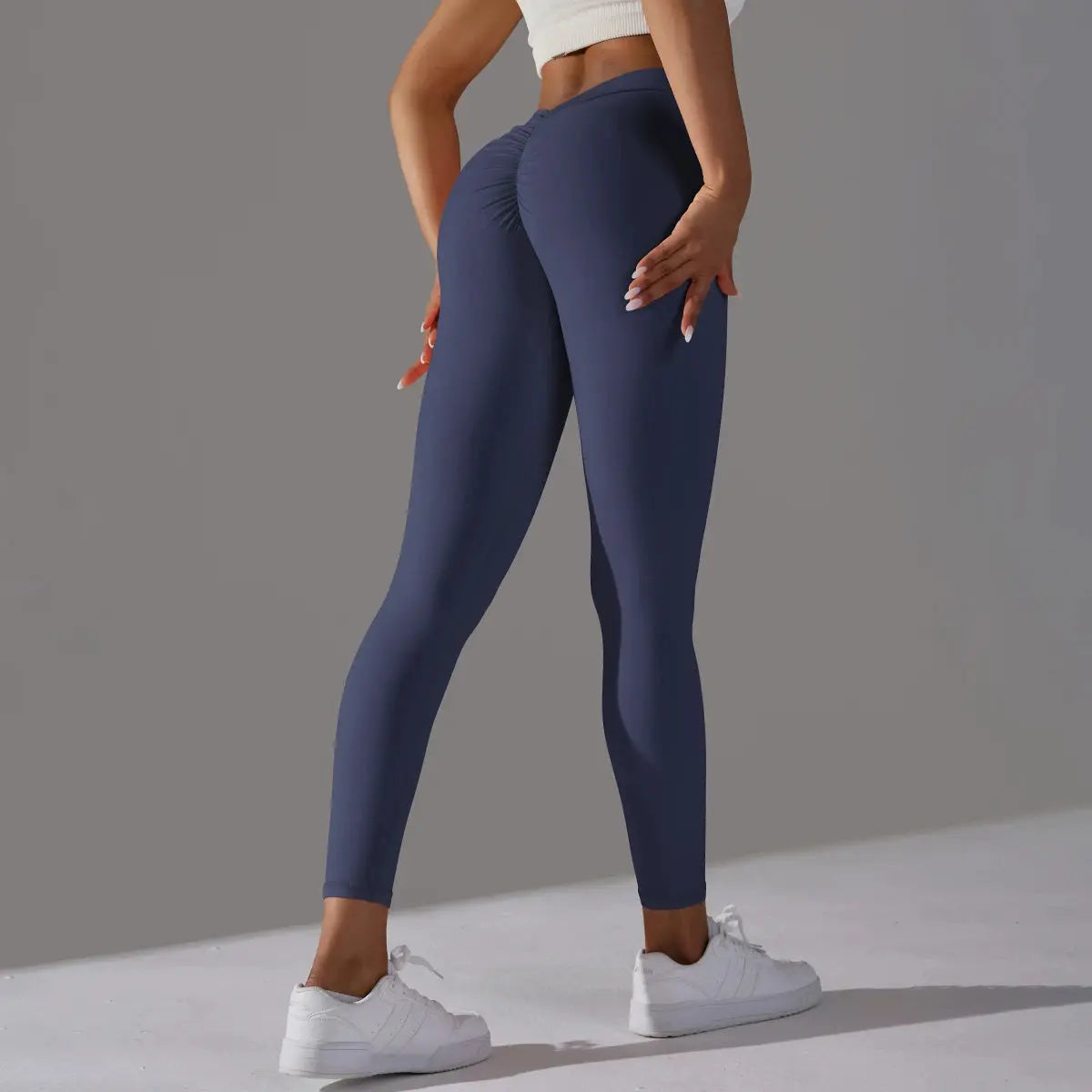 Women Fitness Leggings Workout Gym Running Scrunch Leggings Sexy Back V High Waist Trousers Jogging Active Wear Tight Pants luxecrown.co.uk