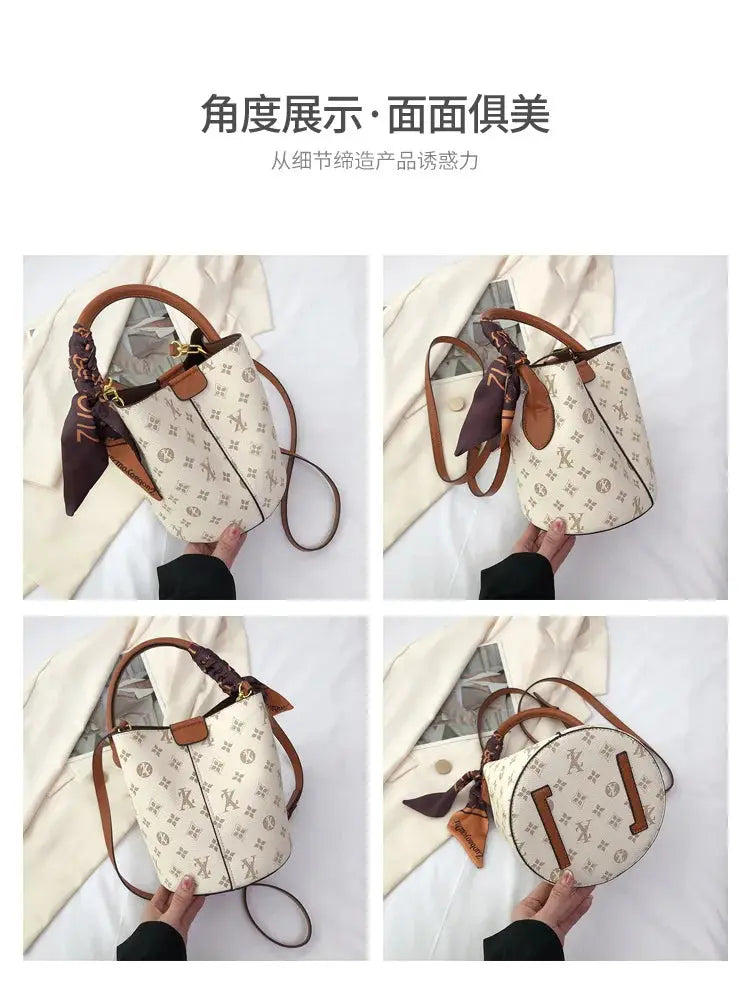 Women Luxury Classic Bucket Bag Handbag Fashion Designer Crossbody Bag Shoulder luxecrown.co.uk
