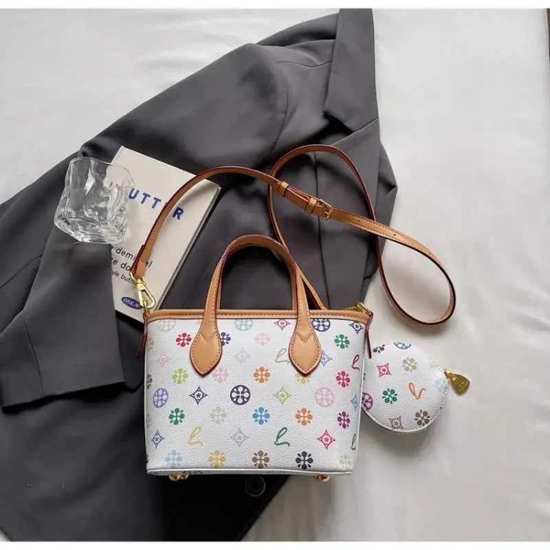Women Luxury High End Leather Tote Bag Fashion Elegant Shoulder Handbag Classic Crossbody Daily Commuter Look luxecrown.co.uk