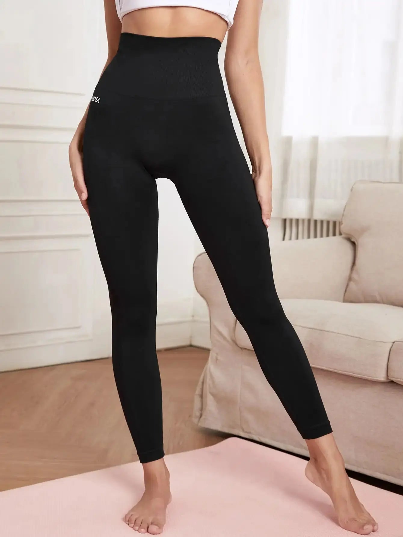 Women Seamless Hip Lifting Sports Yoga Leggings High Waist Fitness Solid Color Leggings Gym Clothing Sportswear luxecrown.co.uk