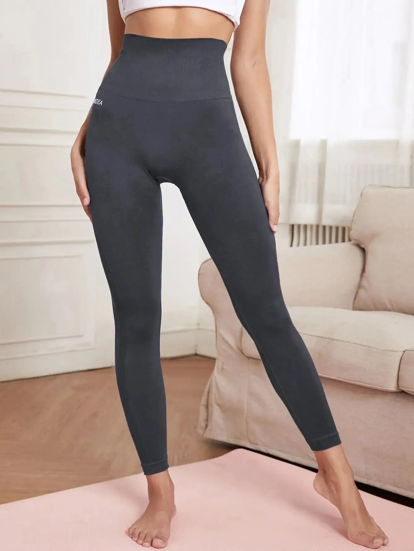 Women Seamless Hip Lifting Sports Yoga Leggings High Waist Fitness Solid Color Leggings Gym Clothing Sportswear luxecrown.co.uk