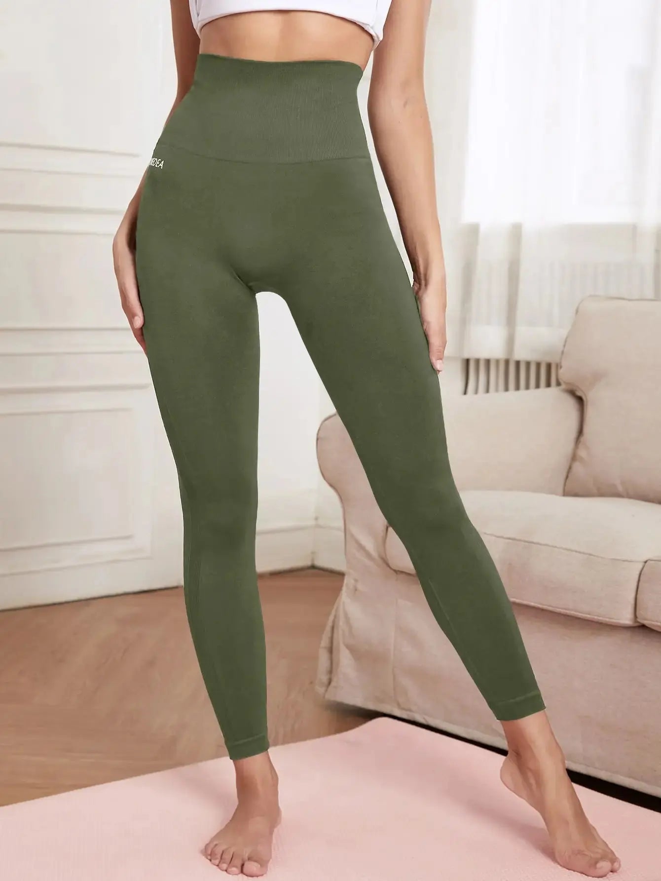 Women Seamless Hip Lifting Sports Yoga Leggings High Waist Fitness Solid Color Leggings Gym Clothing Sportswear luxecrown.co.uk