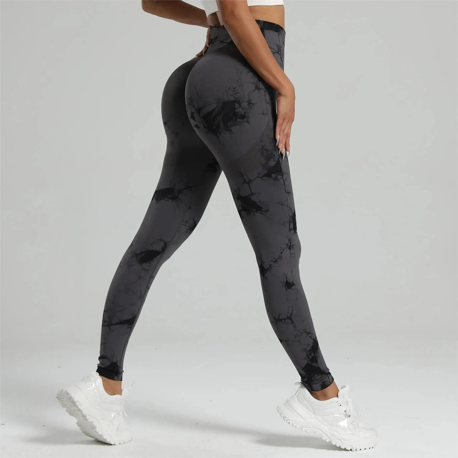 Women Tiedye Gym Leggings Seamless Mujer Push Up Seamless Pants Scrunch Sports Fitness High Waist Workout Yoga Leggins Drop Ship luxecrown.co.uk