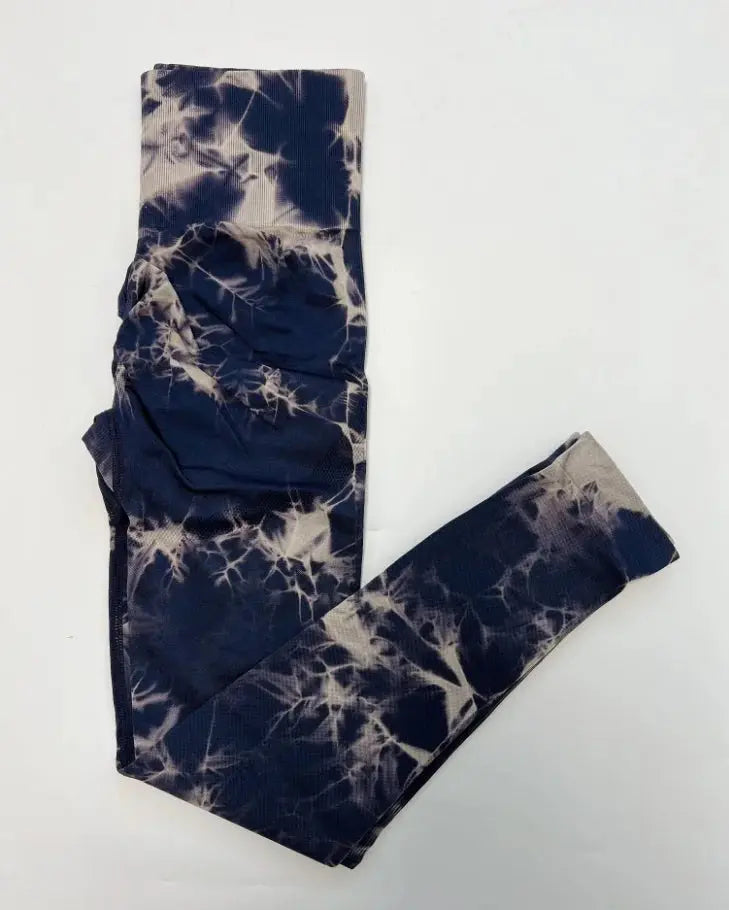 Women Tiedye Gym Leggings Seamless Mujer Push Up Seamless Pants Scrunch Sports Fitness High Waist Workout Yoga Leggins Drop Ship luxecrown.co.uk