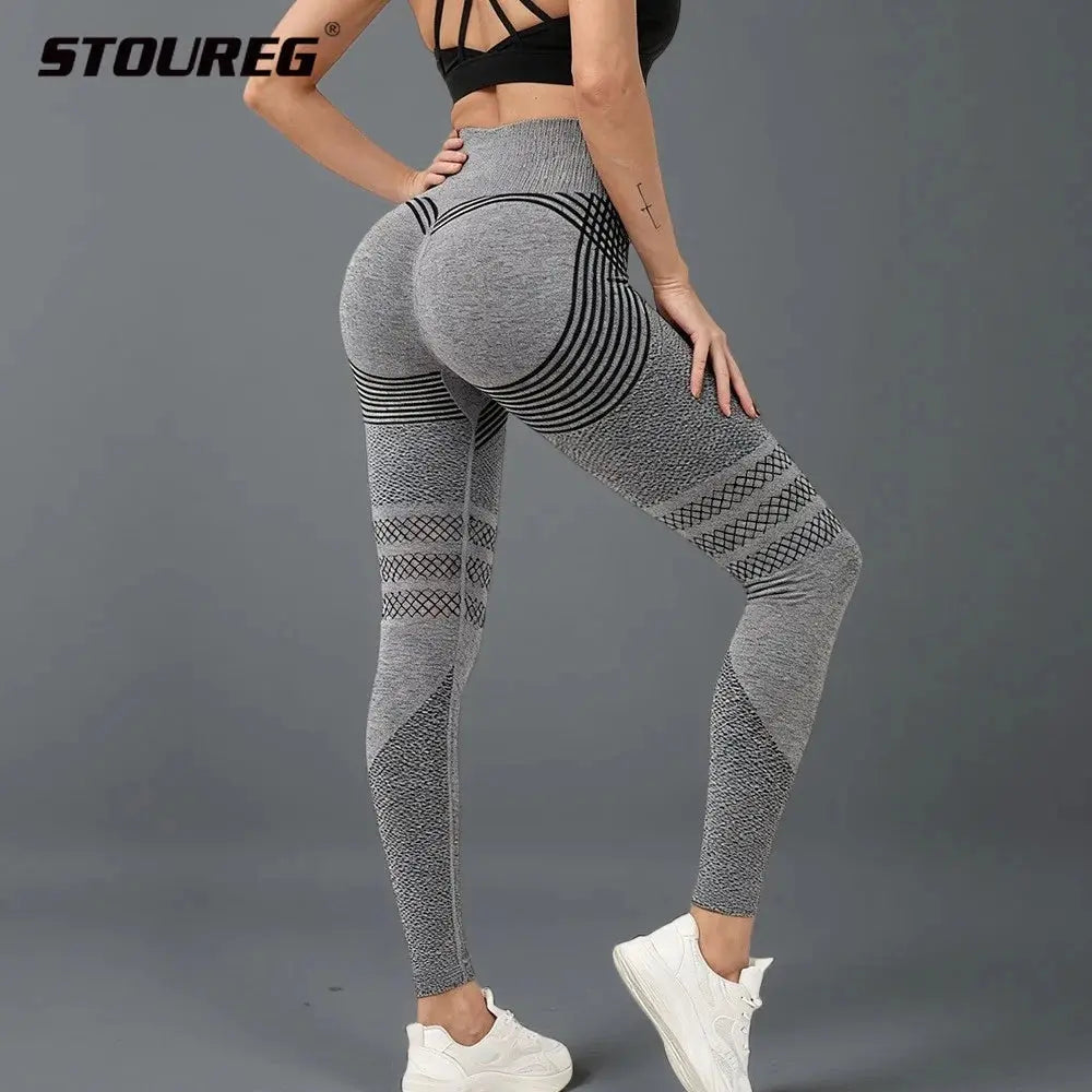 Women's Cellulite 3D Leggings, High Waisted Butt Lifting Tummy Training Control, Anti Cellulite Legging for Gym Workout Yoga luxecrown.co.uk