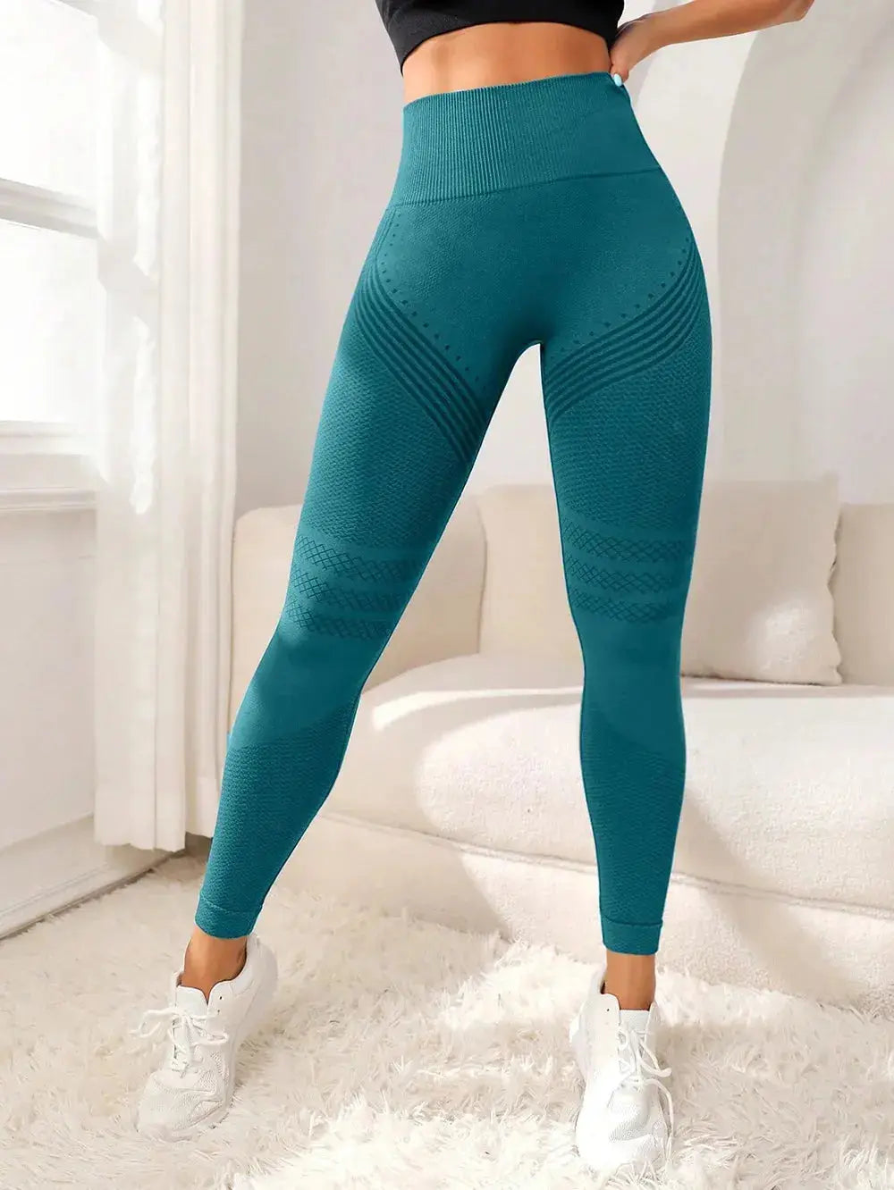 Women's Cellulite 3D Leggings, High Waisted Butt Lifting Tummy Training Control, Anti Cellulite Legging for Gym Workout Yoga luxecrown.co.uk
