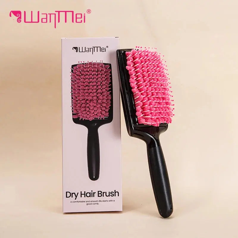Women's Hair Dryer Comb Microfiber Bristles Quick Absorbent Drying Brush Hair Care Protection luxecrown.co.uk