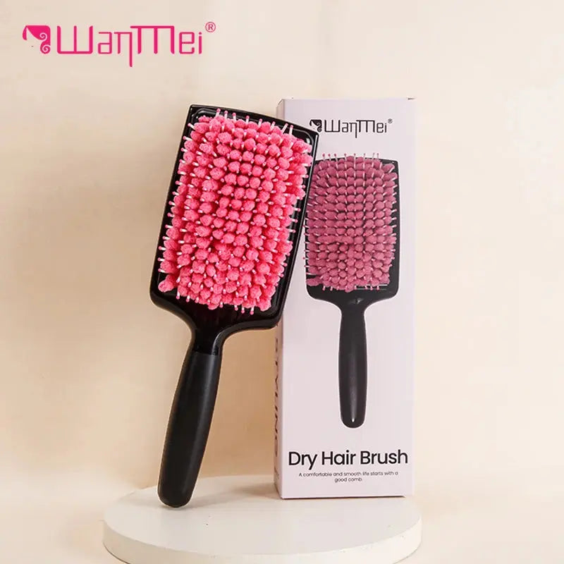 Women's Hair Dryer Comb Microfiber Bristles Quick Absorbent Drying Brush Hair Care Protection luxecrown.co.uk